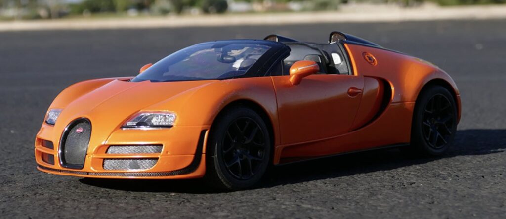 Picture of a Bugatti Veyron RC Racer