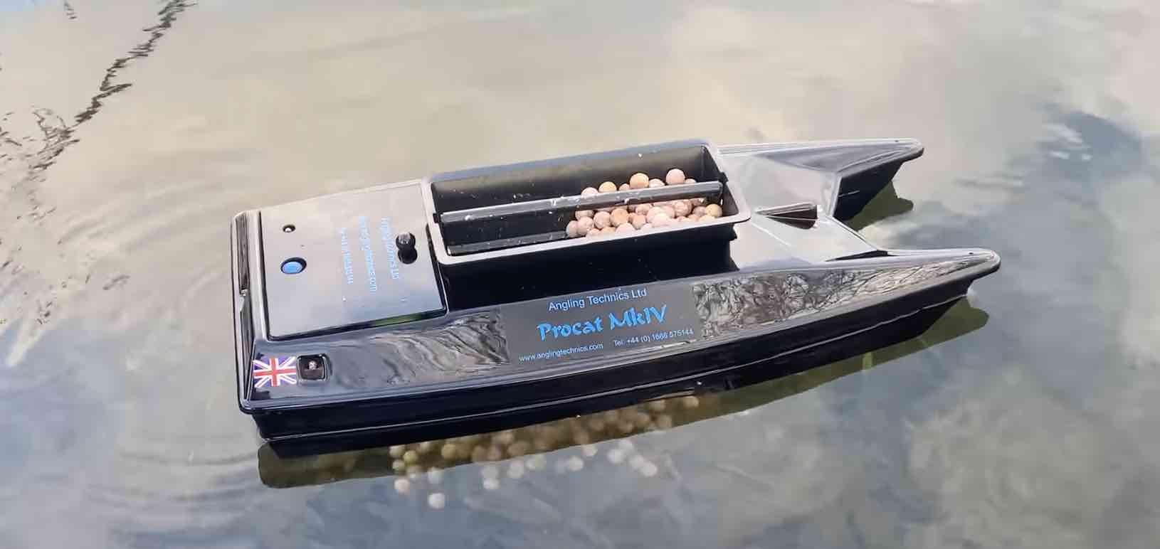 Angling Technics Procat Main Boat Aerial - Genuine Silver Fishing Antenna