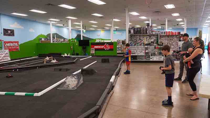 indoor rc car race party