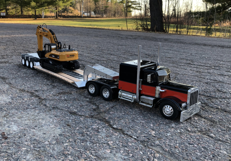 picture of a remote control semi trailer truck for adults