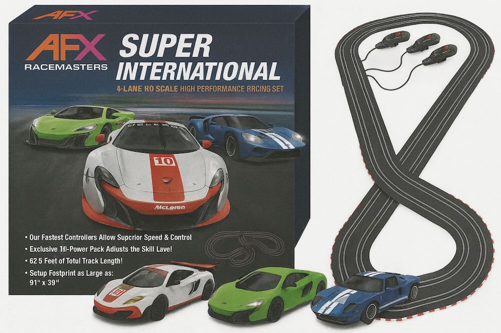 Image of a AFX Super International Racing Slot Car Set