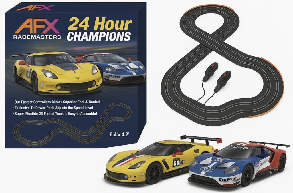 Image of a Racemasters 24 Hour Champions Slot Car Set