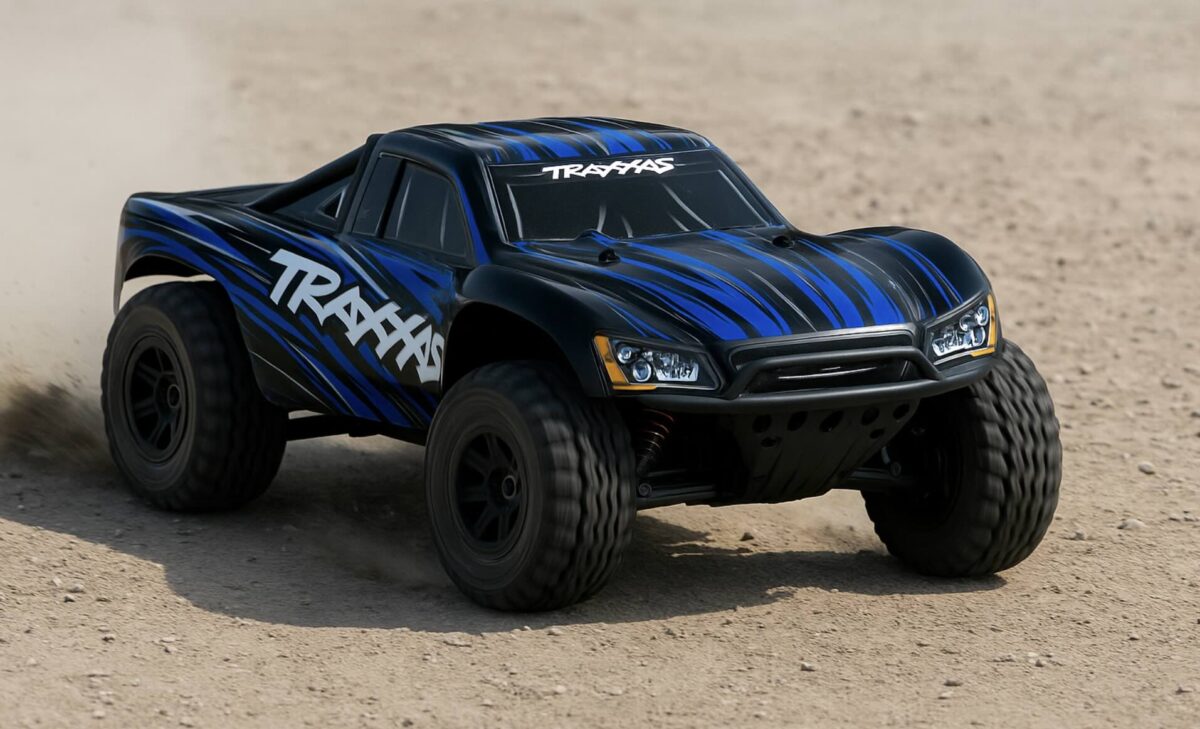 Image of a Traxxas RC Racing Car