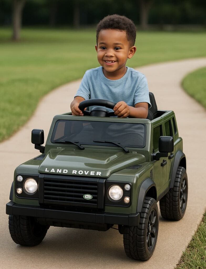 Image of a Best Choice Land Rover 2-Seater Ride On Car