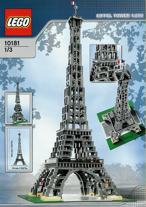 Picture of the LEGO Eiffel Tower (10181) new sealed in box