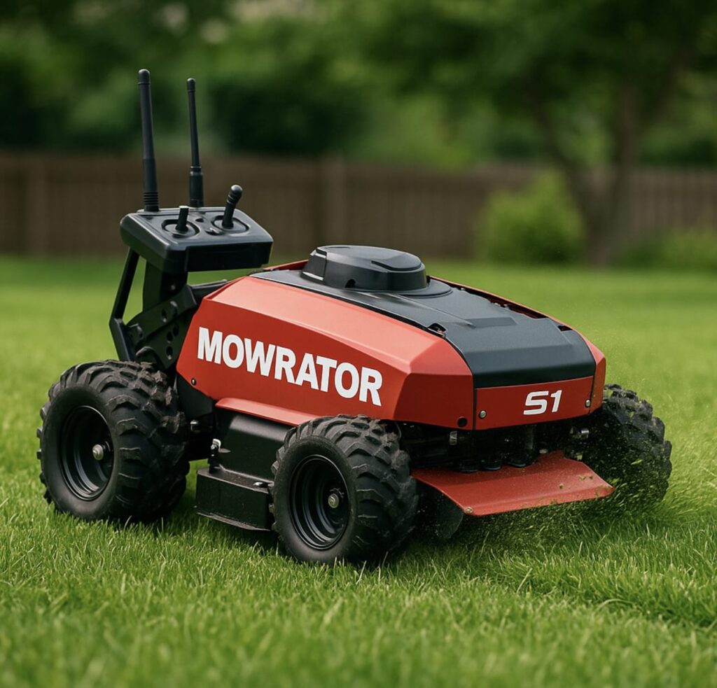 Picture of a Mowrator Remote Control Lawn Mower S1