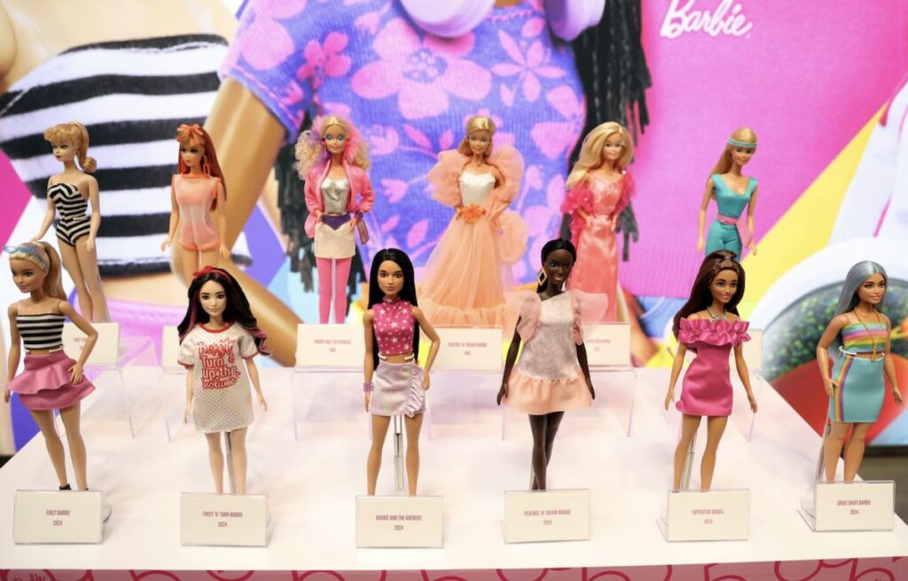 Smart AI powered Barbie toys on display