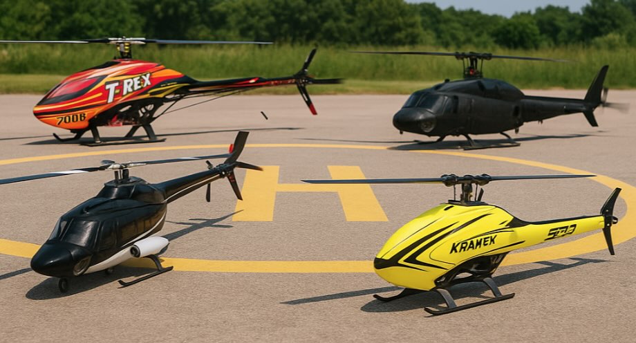 6 High-End RC Helicopters for Experienced Pilots