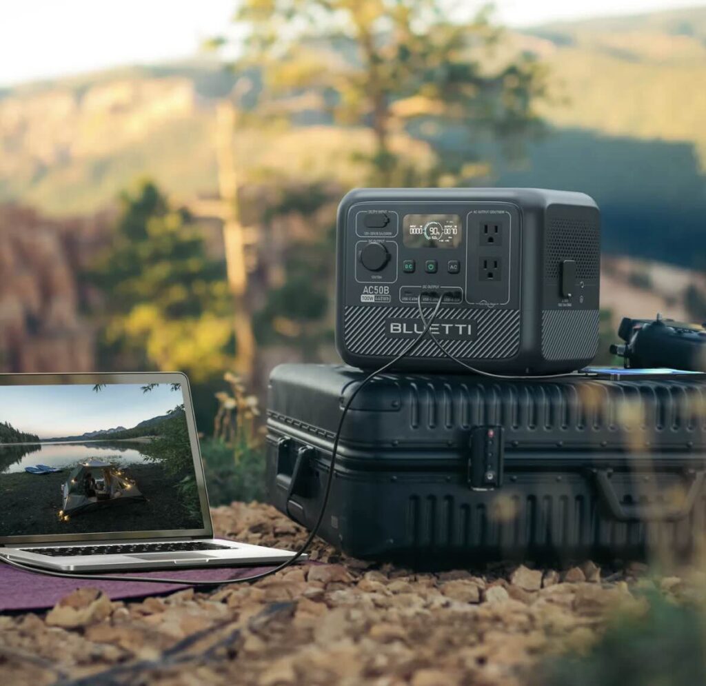 Photo of a BLUETTI AC50B Portable Power Station