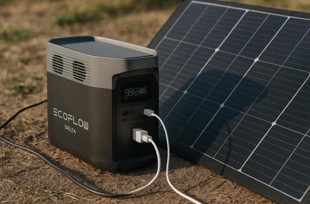 Image of a EcoFlow DELTA Solar Generator